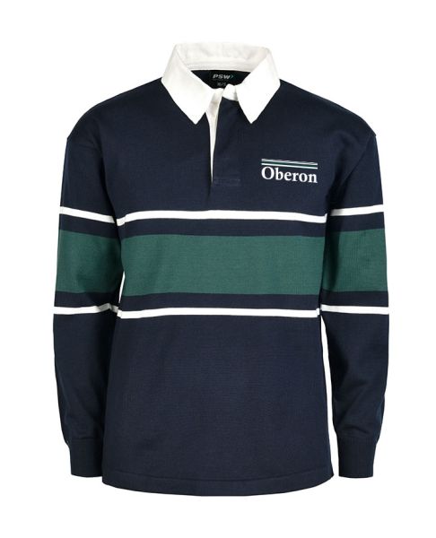 Rugby Jumper W Stripes